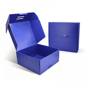 Gratis Sample Custom Logo Pink Color Cosmetische Gegolfde Mail Verzenddoos