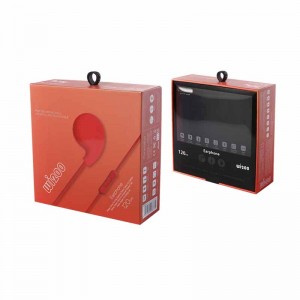 Nieuwe ontwerp-ID en Base Square Packaging Box voor gebruikte telefoonaccessoires